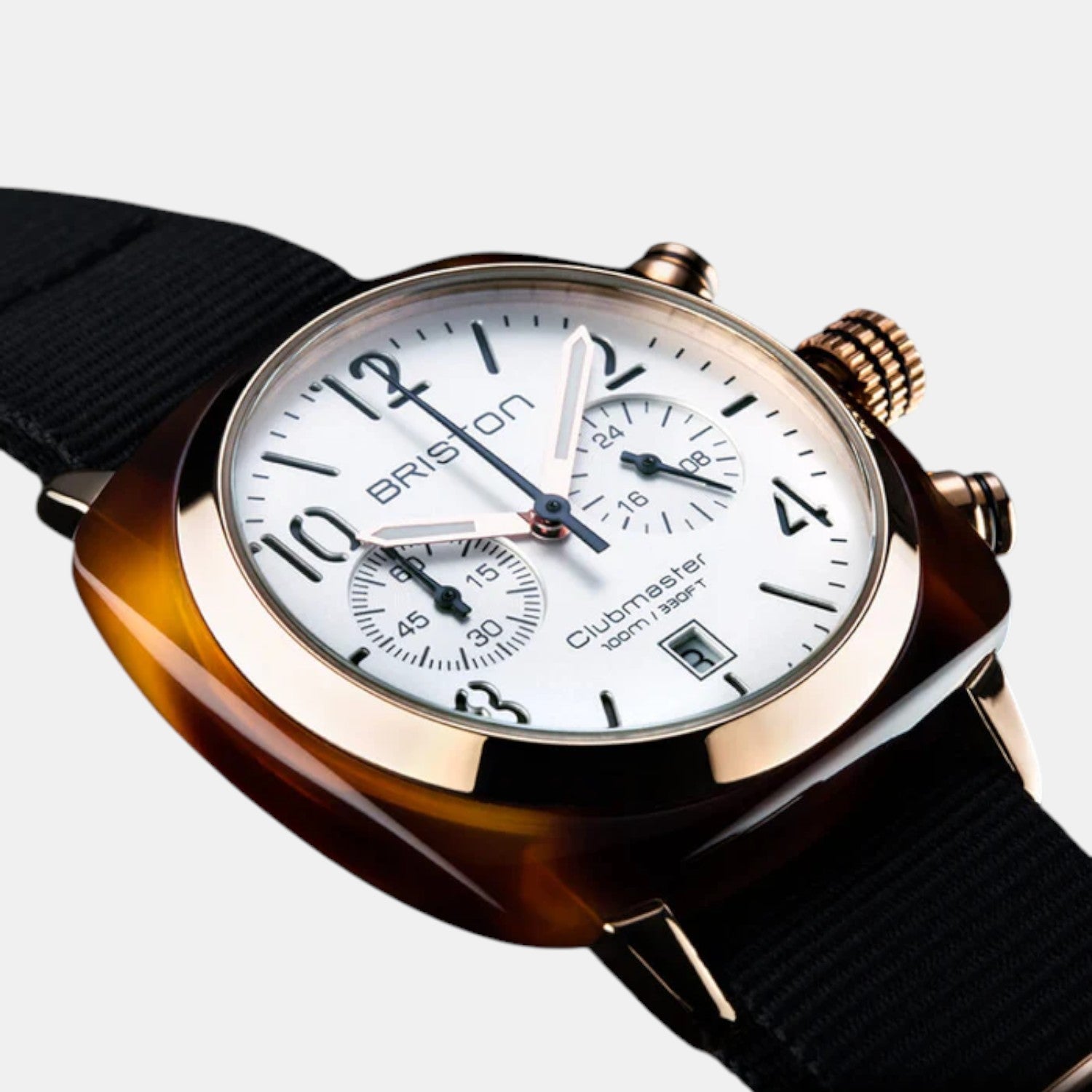 Briston Unisex Quartz White Dial Analog Nato Watch 17140.PRA.T.2.NB-2