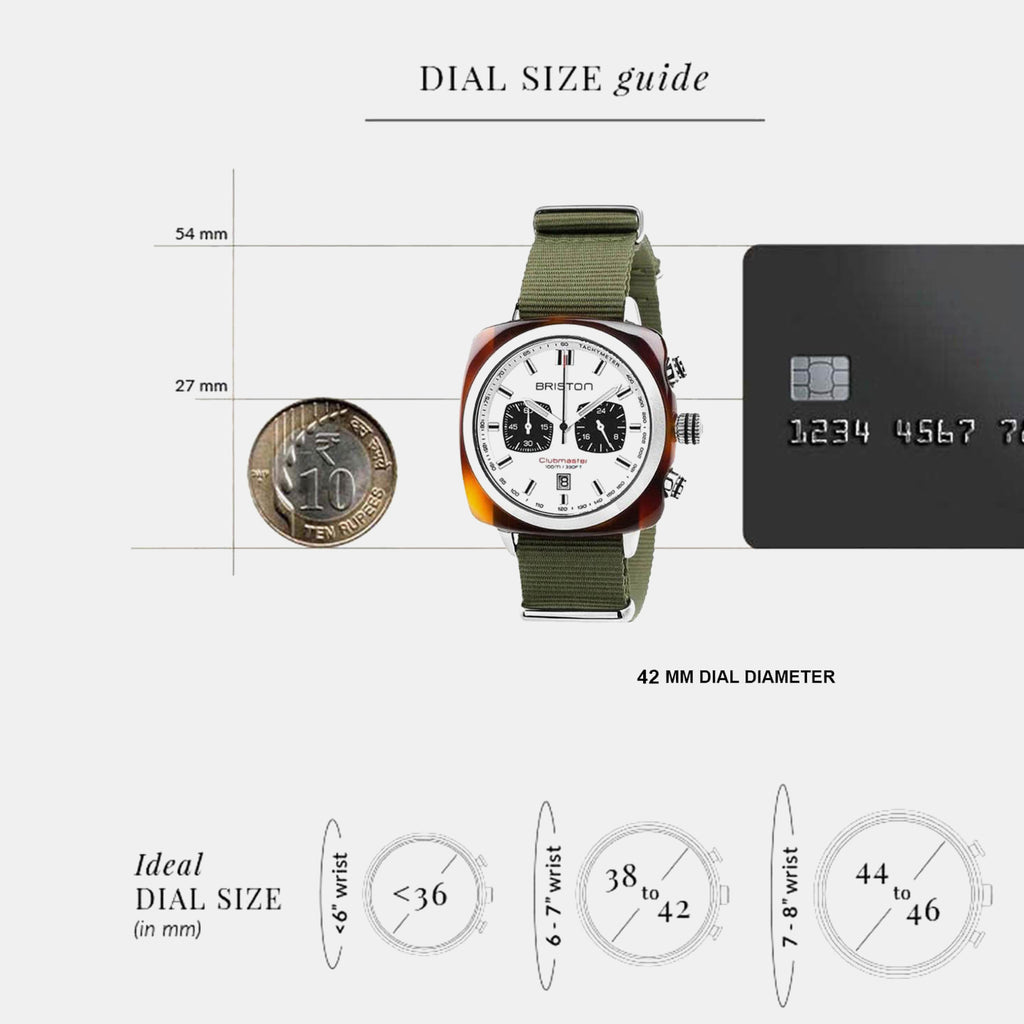 Clubmaster Sport Men Quartz White Dial Chronograph NATO Watch 17142.SA.TS.2.NGA