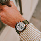 Briston Clubmaster Sport Men Quartz White Dial Chronograph Nato Watch 17142.SA.TS.2.NGA-2