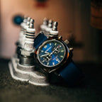 Men Quartz Blue Dial Analog NATO Watch 17142.SA.TS.9.NNB