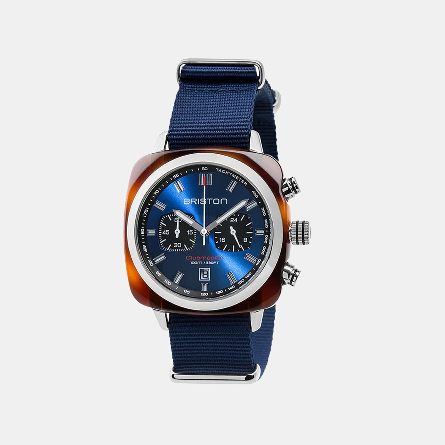 Clubmaster Sport Men Quartz Blue Dial Analog Nato Watch 17142.SA.TS.9.NNB