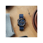 Men Quartz Navy Blue Dial Analog Nato Watch 17142.SA.TS.9.NNB