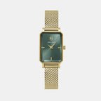 Ariane Women Quartz Green Dial Analog Leather Watch 172F572