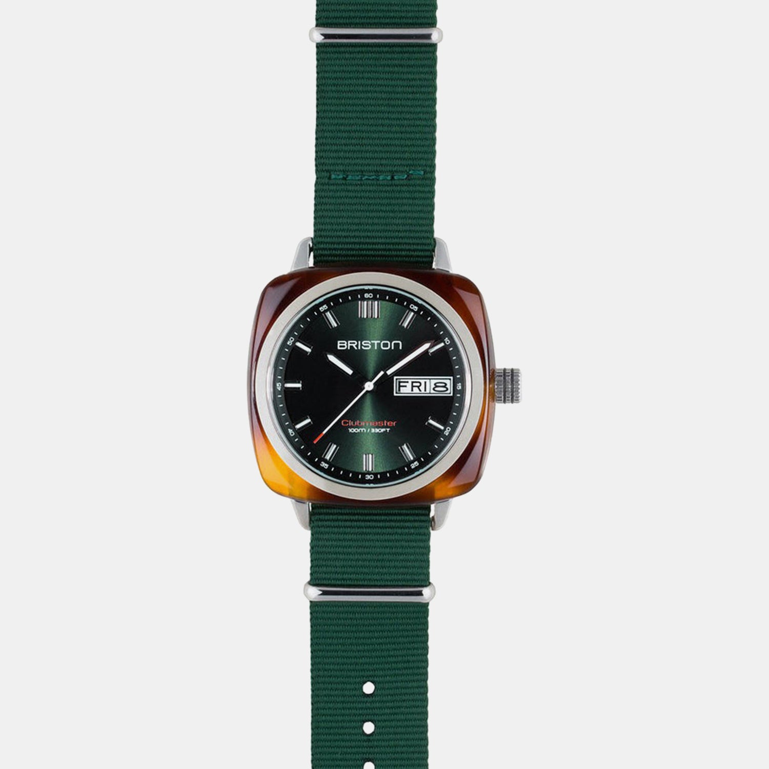 Men Quartz Green Dial Analog NATO Watch 17342.SA.TS.10.NBG