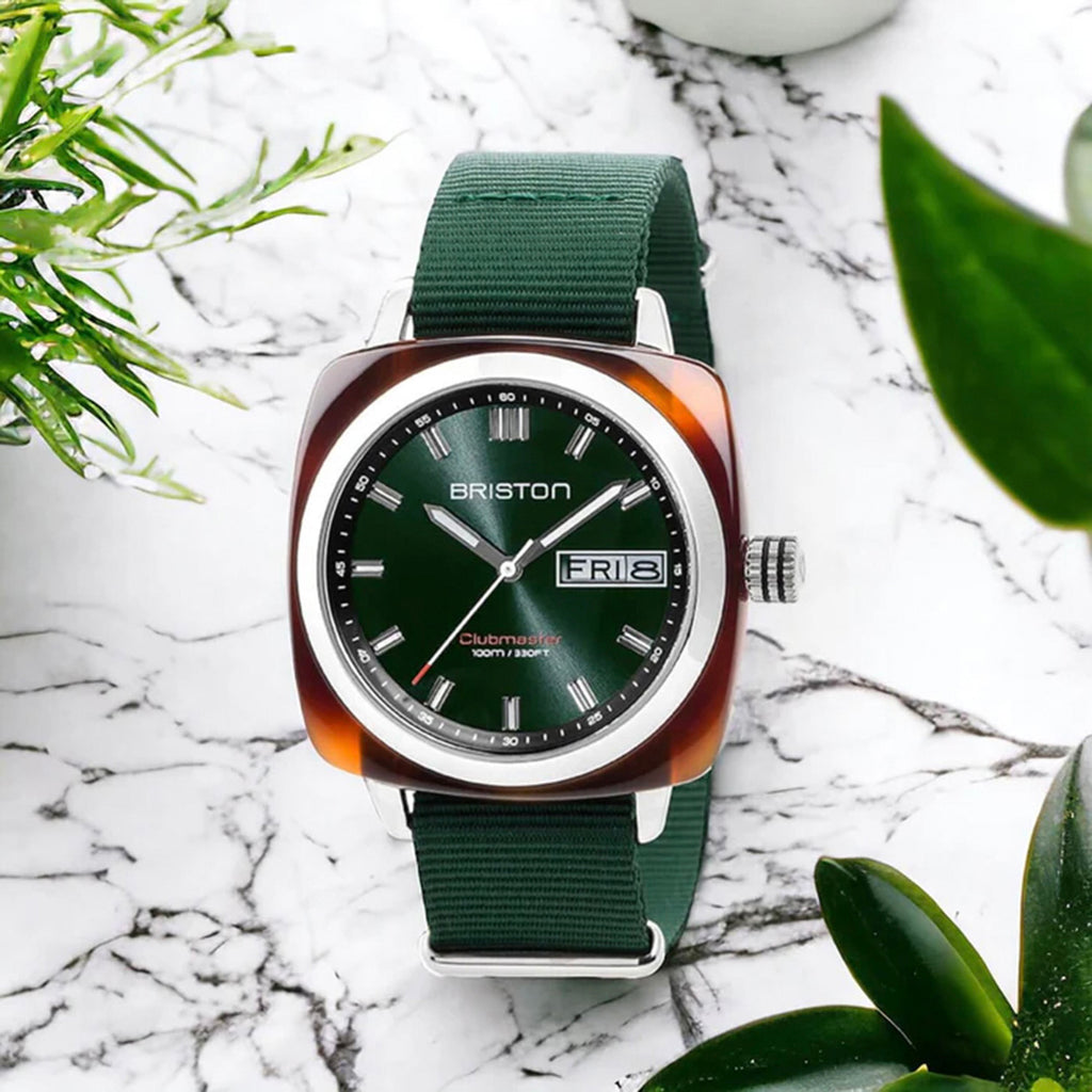 Men Quartz Green Dial Analog NATO Watch 17342.SA.TS.10.NBG