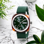 Men Quartz Green Dial Analog NATO Watch 17342.SA.TS.10.NBG
