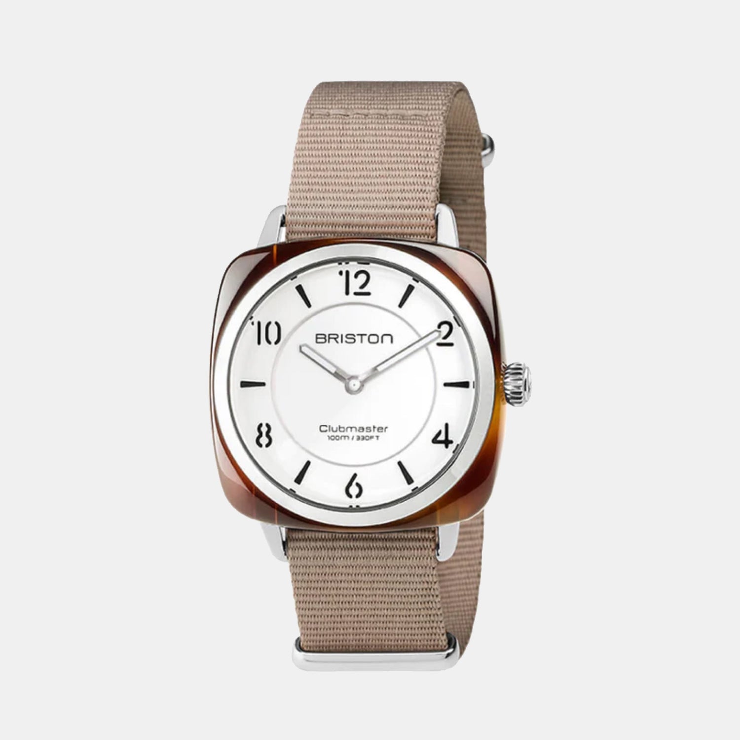 Briston Clubmaster Chic Women Quartz White Dial Analog Nato Watch 17536.SA.T.2.NT-1
