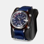 Clubmaster Diver Men Automatic Blue Dial Analog NATO Watch 17642.SA.TD.15.NNB