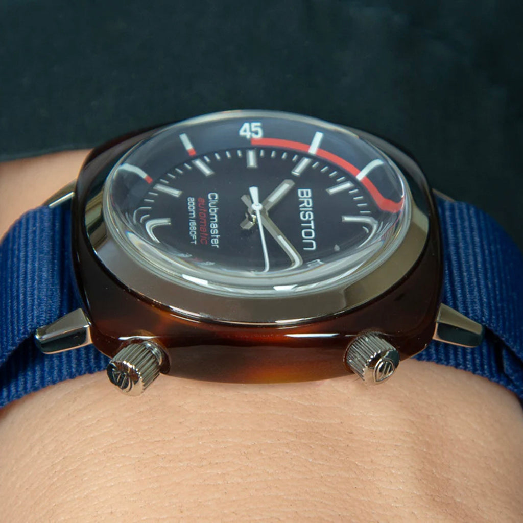 Clubmaster Diver Men Automatic Blue Dial Analog NATO Watch 17642.SA.TD.15.NNB
