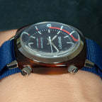 Clubmaster Diver Men Automatic Blue Dial Analog NATO Watch 17642.SA.TD.15.NNB