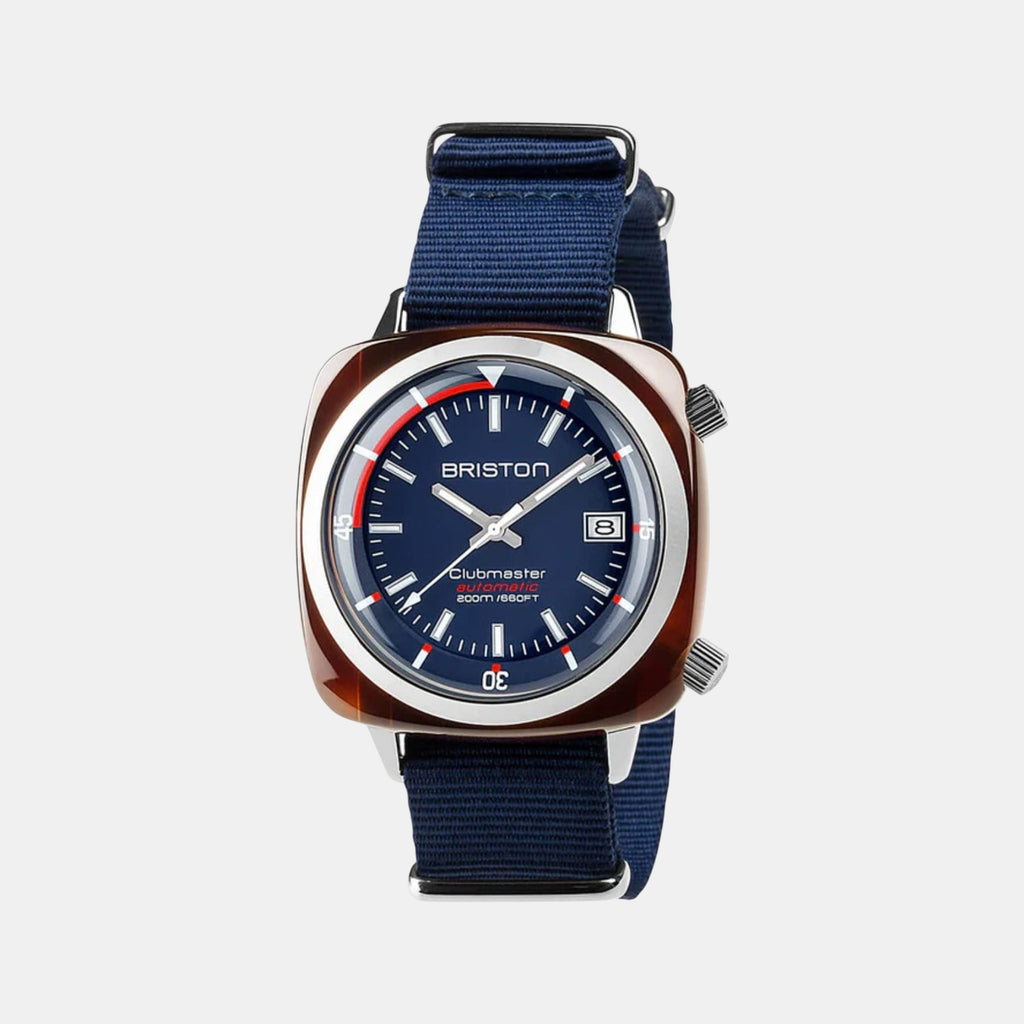 Clubmaster Diver Men Automatic Navy Blue Dial Analog Nato Watch 17642.SA.TD.15.NNB