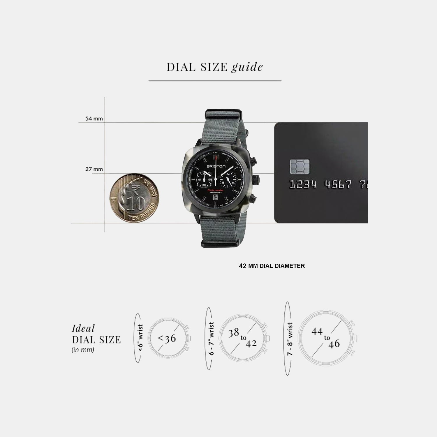 Clubmaster Sport Men Quartz Matt Black Dial Chronograph NATO Watch 18142.PBAM.GTS.3.NG