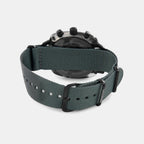 Clubmaster Sport Men Quartz Black Dial Chronograph NATO Watch 18142.PBAM.GTS.3.NG