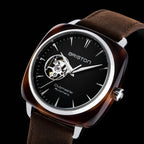 Briston Clubmaster Iconic Men Automatic Black Dial Analog Leather Watch 18740.SA.TI.1.LVC-3