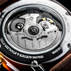 Briston Clubmaster Iconic Men Automatic White Dial Analog Leather Watch 18740.SA.TI.2.LVBR-2