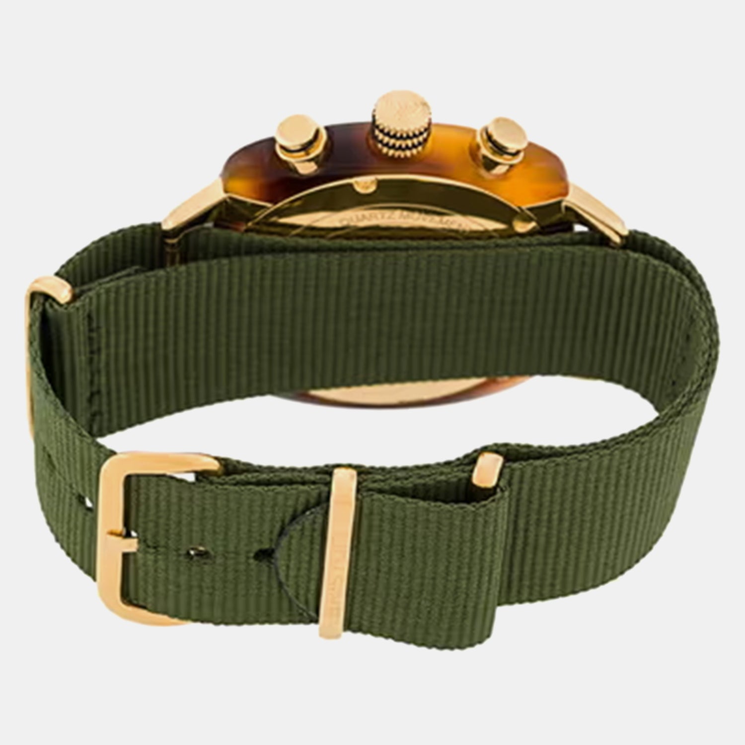 Men Quartz Green Dial Chronograph NATO Watch 19140.PYA.T.26.NOL