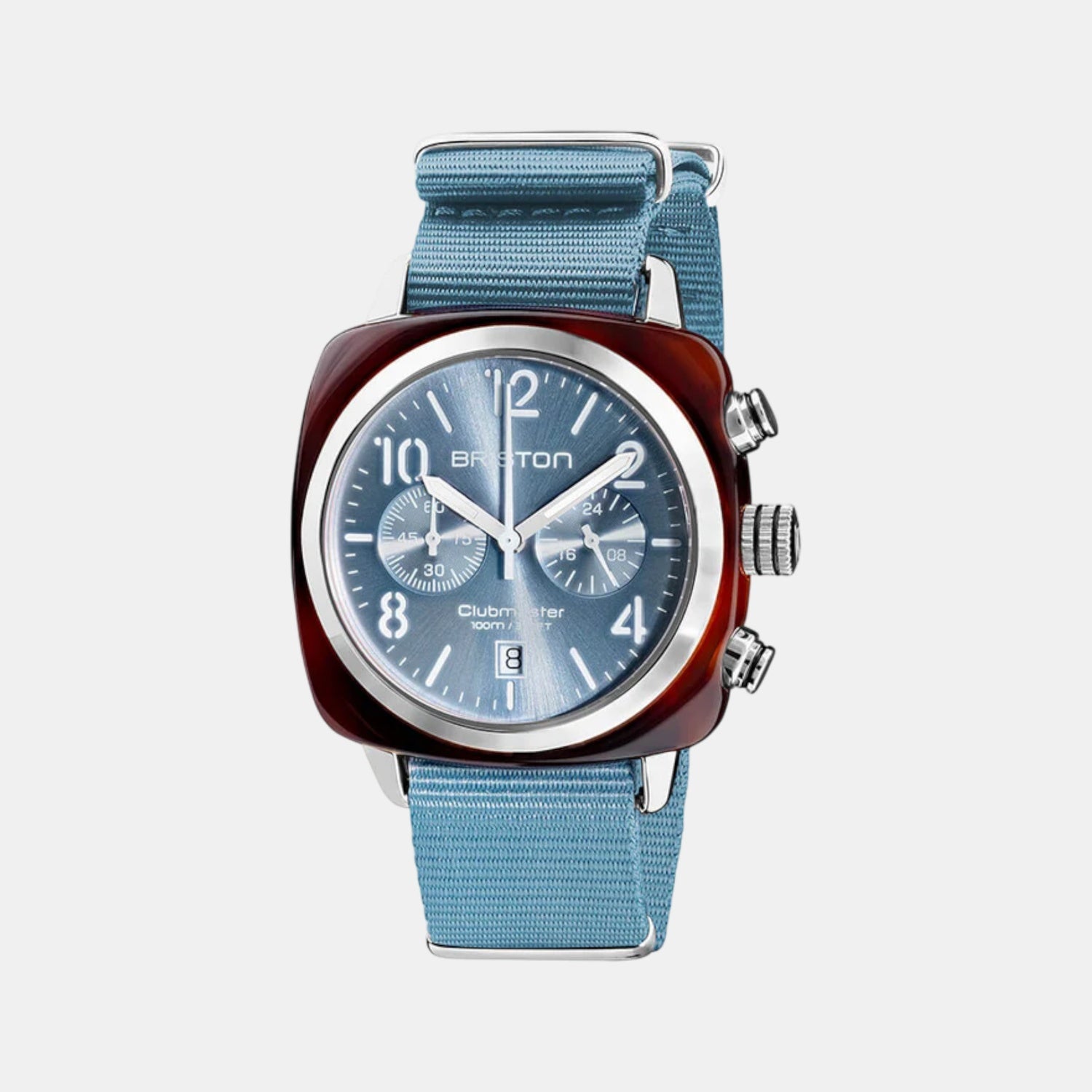 Briston Unisex Quartz Ice Blue Dial Analog Nato Watch 19140.SA.T.25.NIB-1