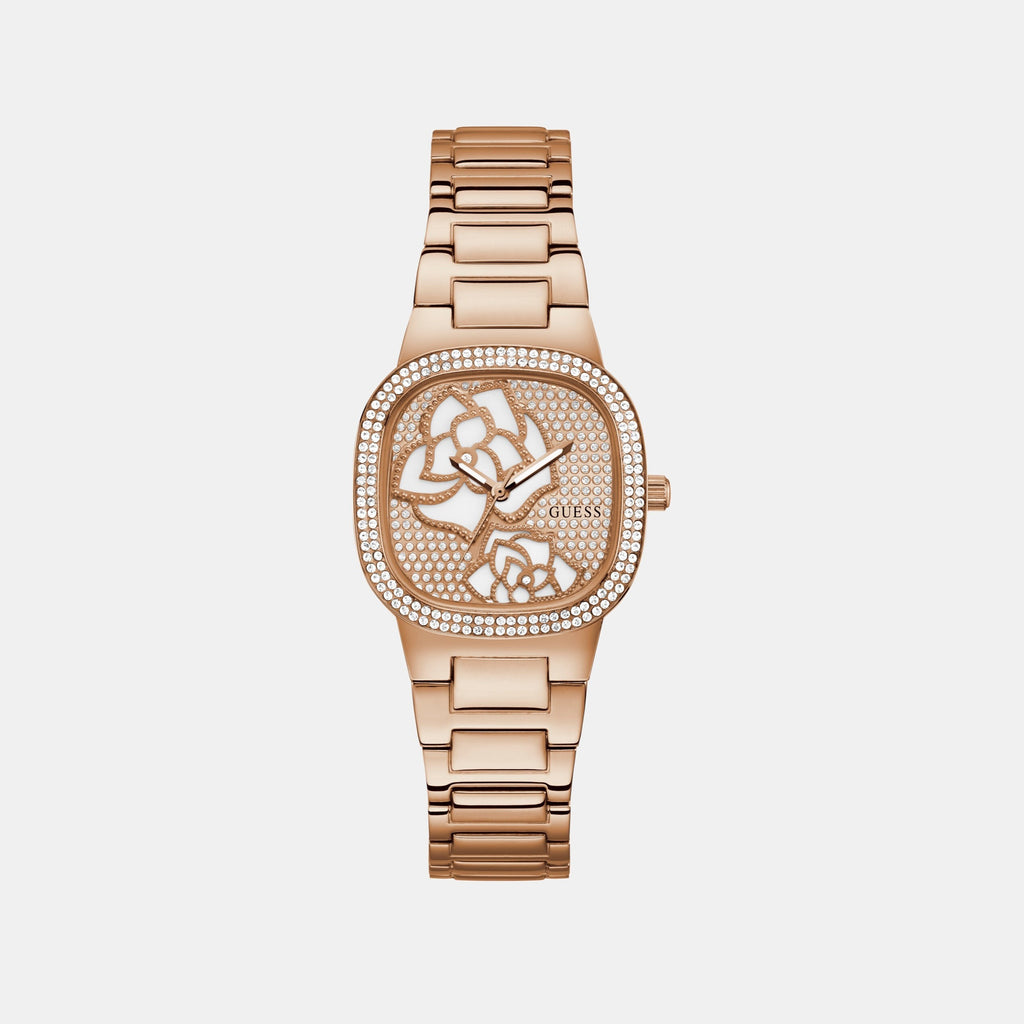 Guess Square Rose Gold Analog watch