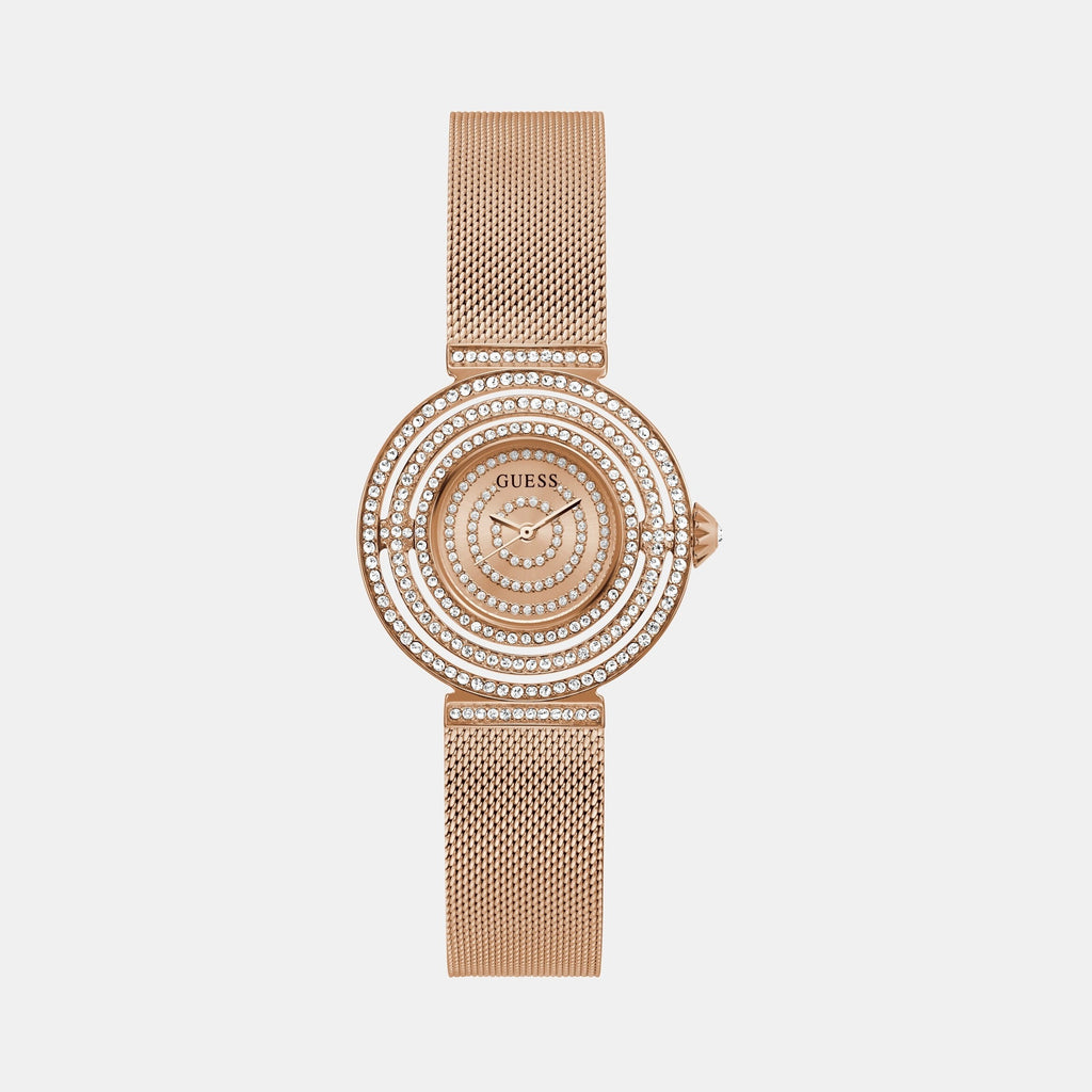 Guess Round Rose Gold Analog watch