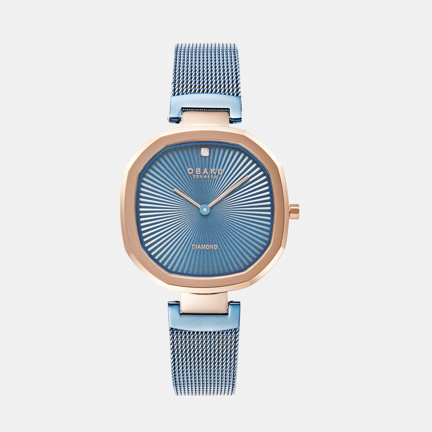 Obaku Octagon Blue Analog watch