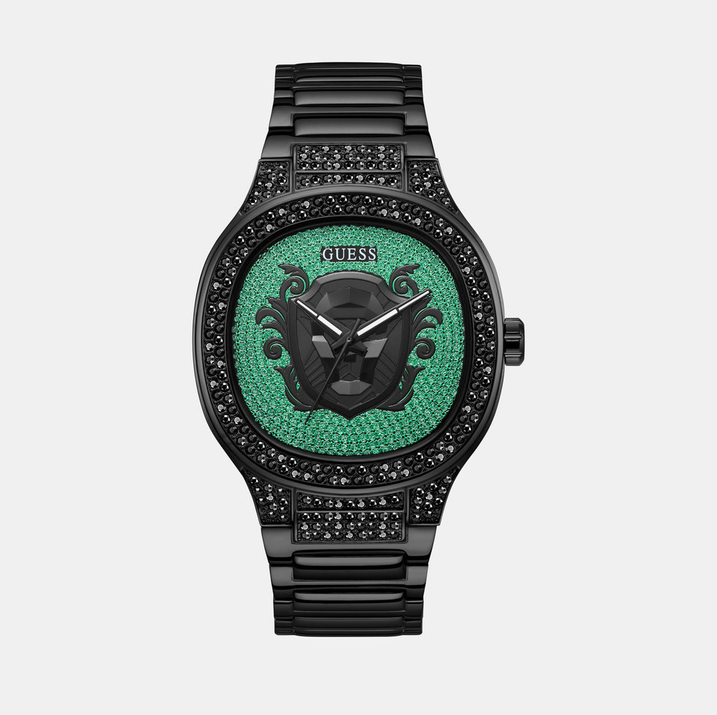 Guess Square Green Analog watch