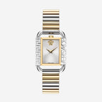 Versace Rectangular Silver Analog watch