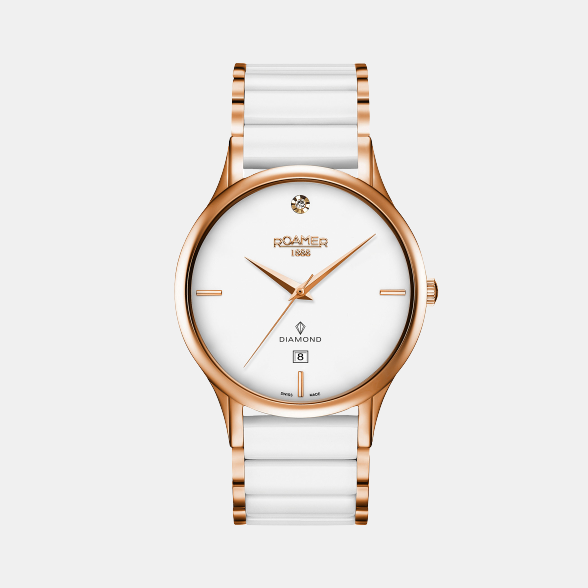 Male C-Line Gents Dia Analog Brass Watch 657833 49 29 60