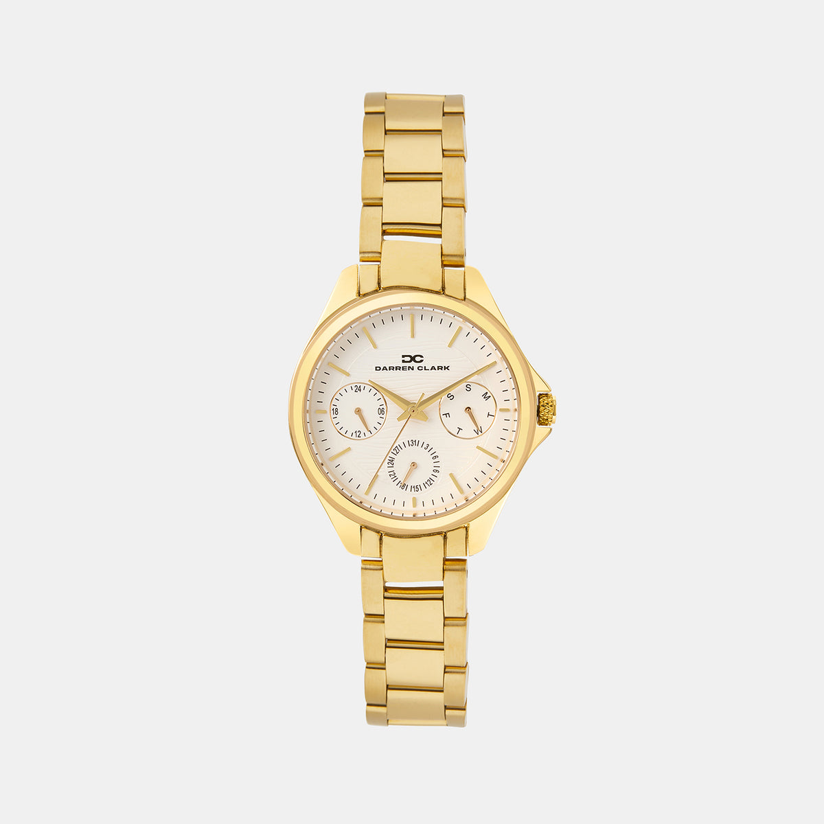 Women Quartz Silver Dial Analog Metal Watch 2012B-M0203