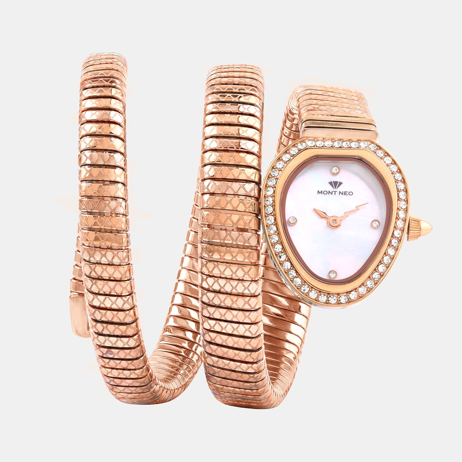 Women Quartz White Dial Analog Stainless Steel Watch 4513B-M3307