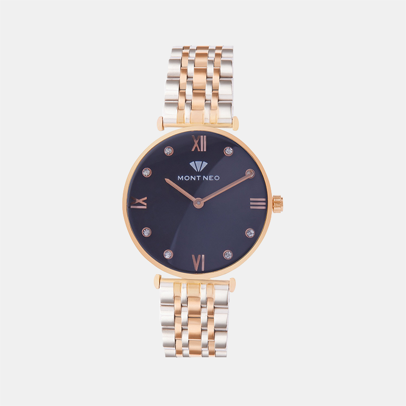 Mont Neo Round Black Analog watch