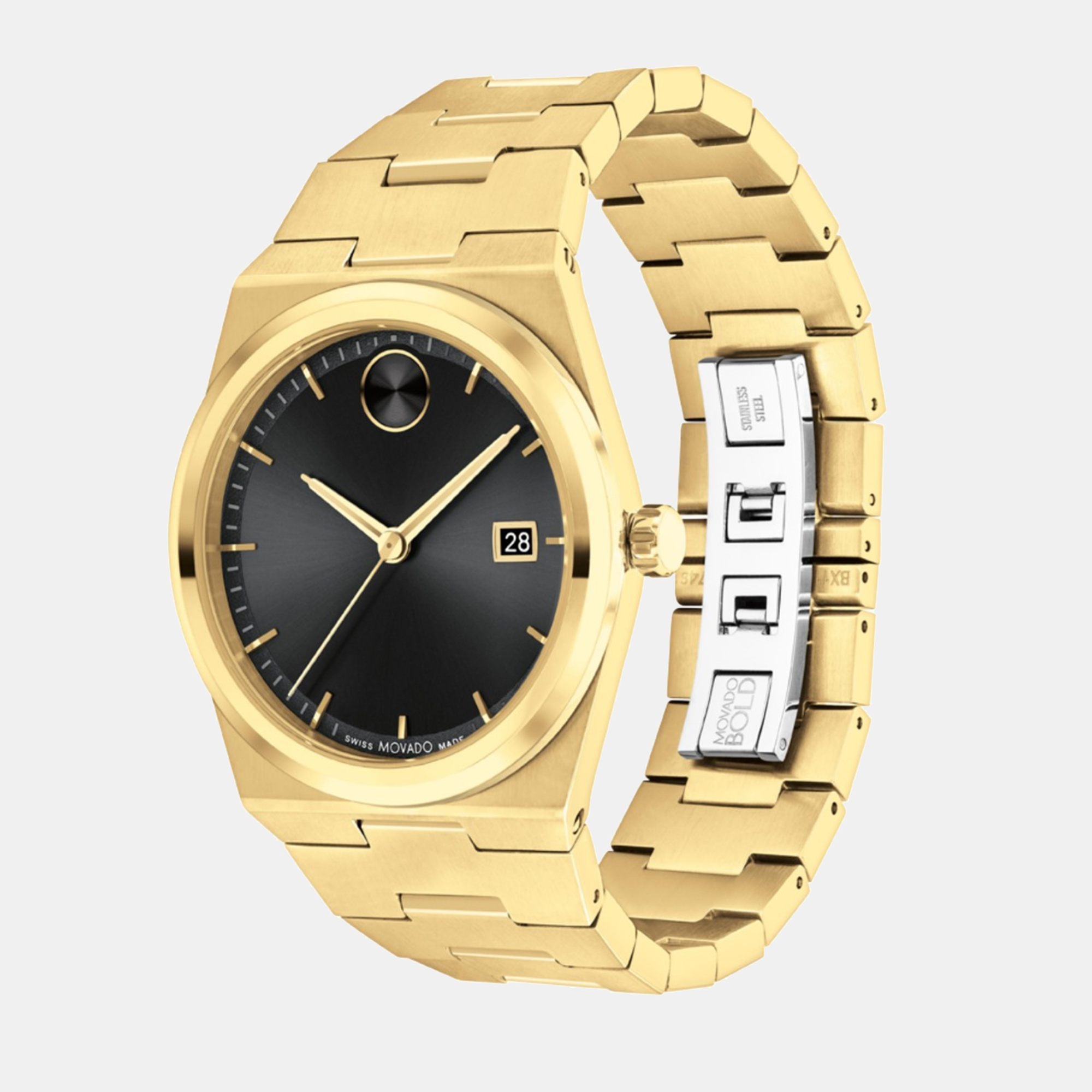 Movado 40 mm Round Quartz watch