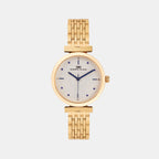 Women Quartz Gold Dial Analog Metal Watch 2013C-M0303