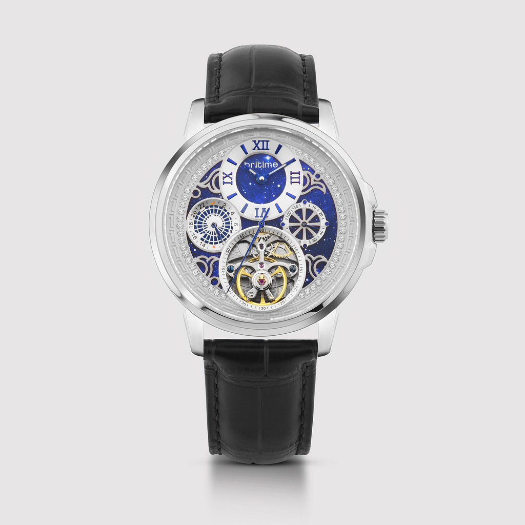 Britime Round Blue Multi-Function watch