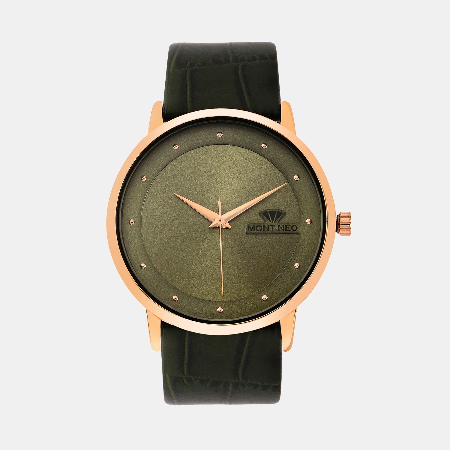 Mont Neo Round Green Analog watch