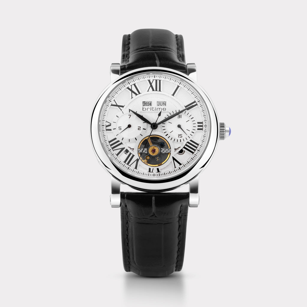 Britime Round Silver Multi-Function watch