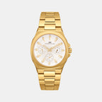 Men Quartz Silver Dial Analog Metal Watch 1016B-M0203