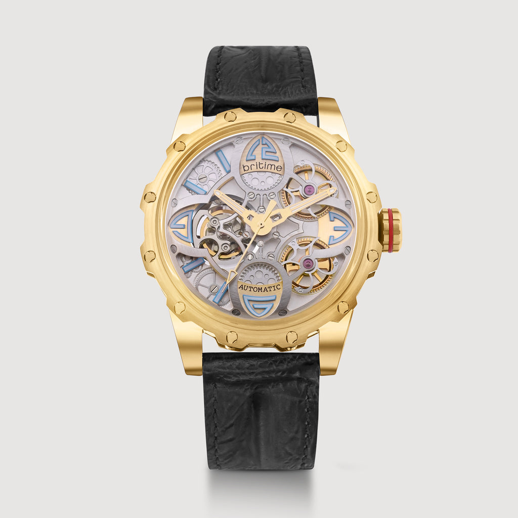 Britime Round Silver Analog watch