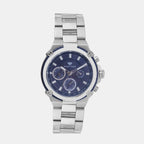 Mont Neo Round Blue Chronograph watch