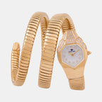 Women Quartz White Dial Analog Stainless Steel Watch 4514B-M3301
