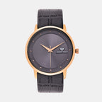 Mont Neo Round Grey Analog watch