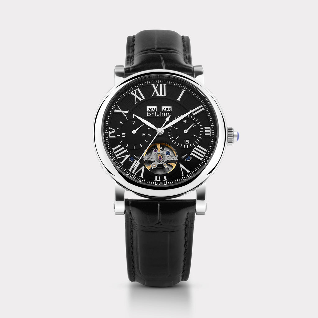 Britime Round Black Multi-Function watch
