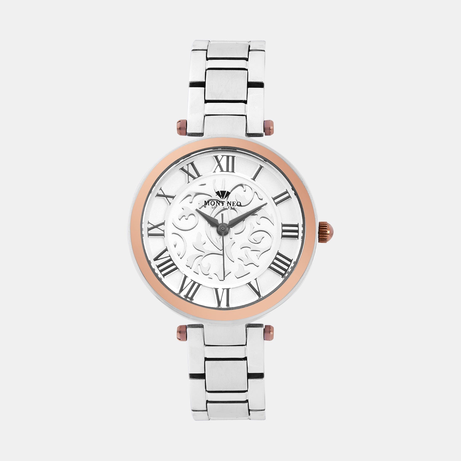 Mont Neo Round Silver Analog watch