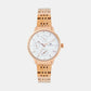 Women Quartz Silver Dial Multi-Function Metal Watch L7005M-M3303