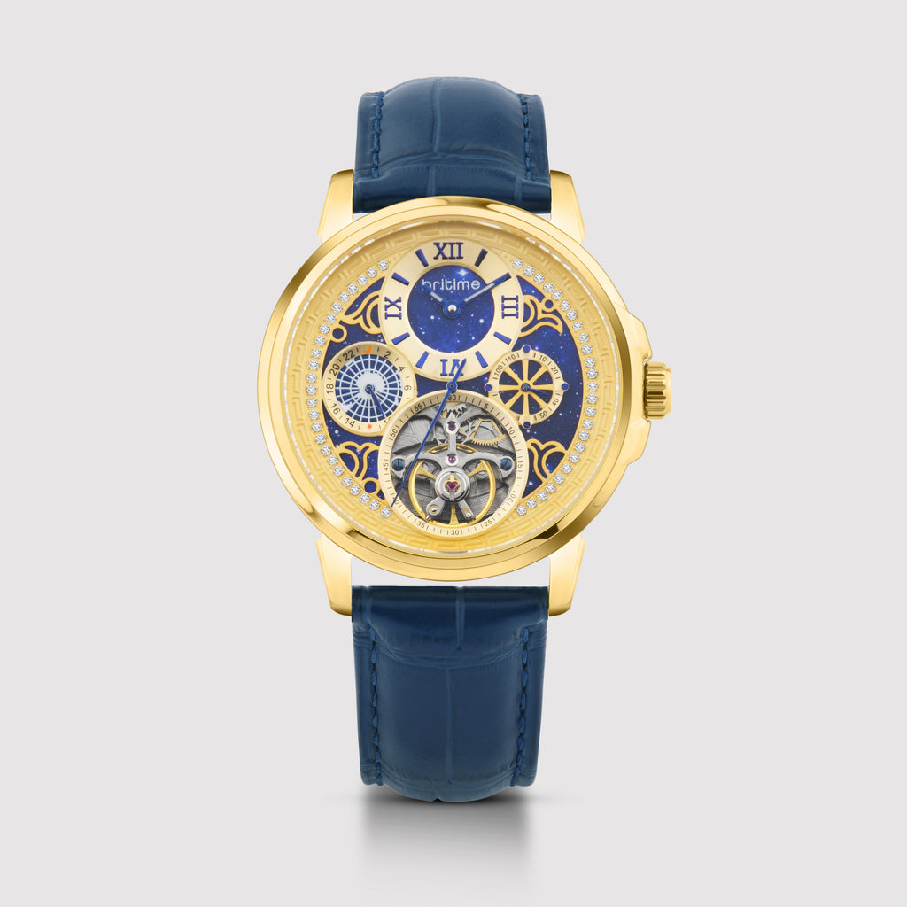 Britime Round Blue Multi-Function watch
