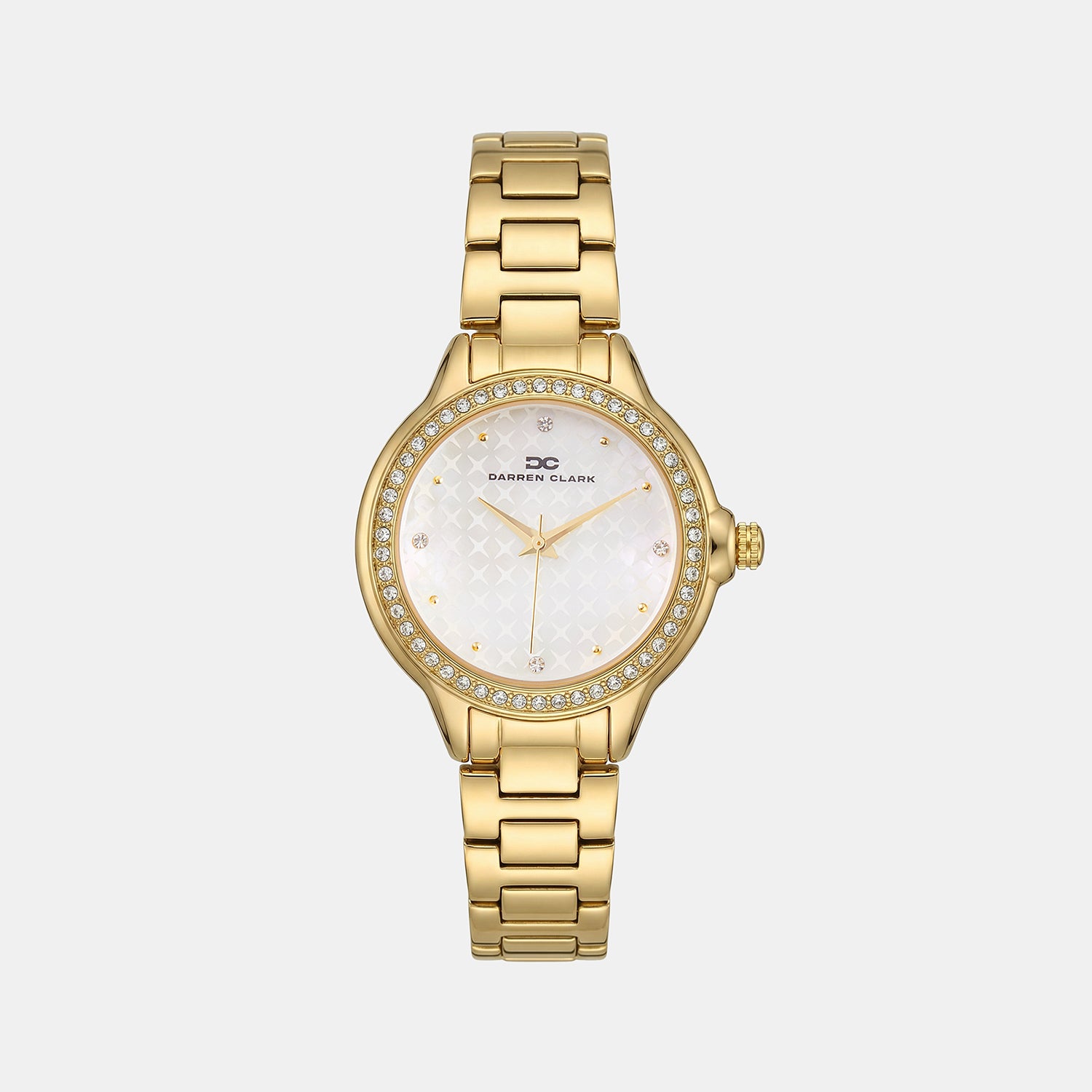 Women Quartz Silver Dial Analog Metal Watch 2015B-M0203