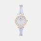 Women Quartz Silver Dial Analog Metal Watch 2003T-M1203