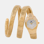 Women Quartz Mother Of Pearl Dial Analog Stainless Steel Watch 4514B-M3307