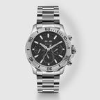 Britime Round Black Chronograph watch