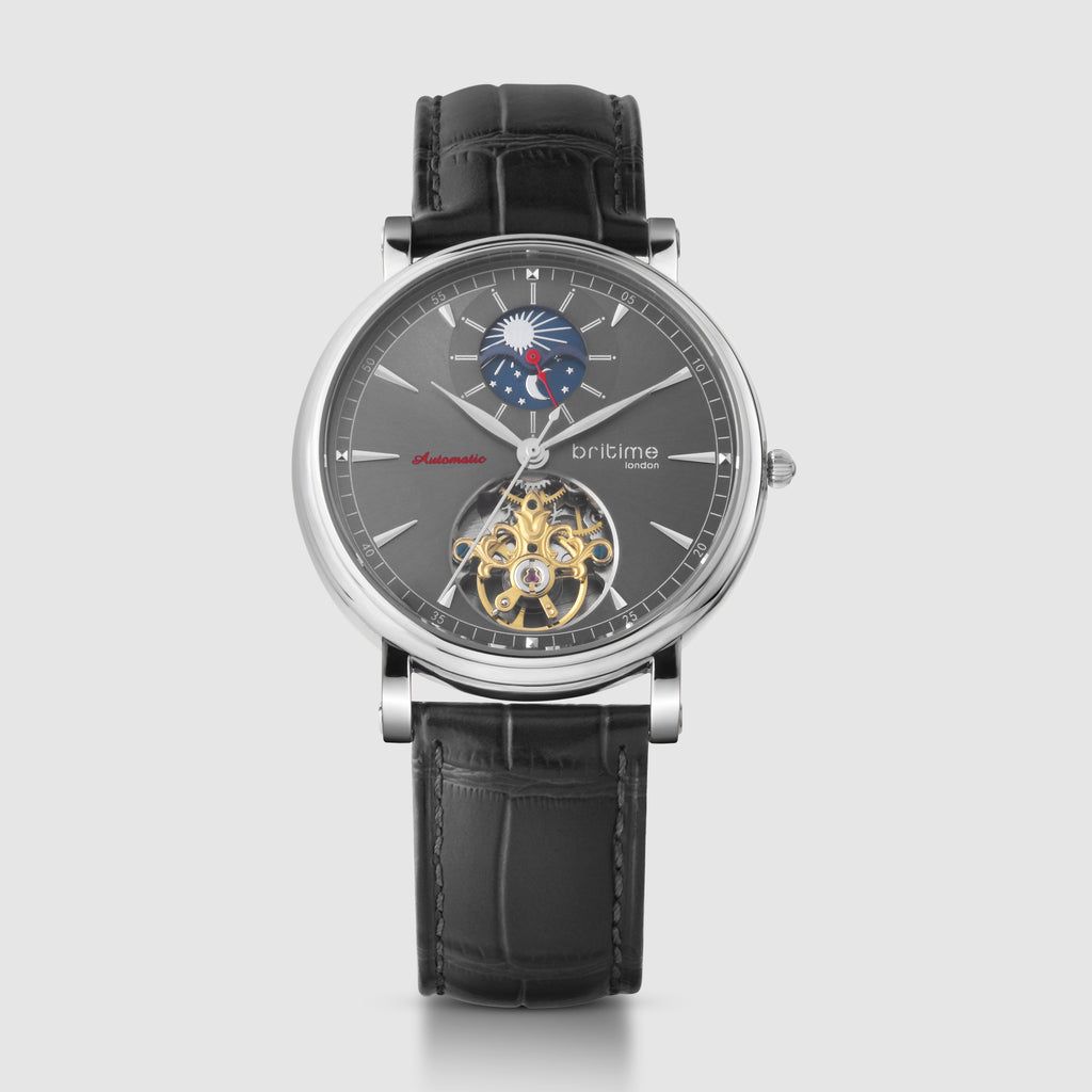 Britime Round Black Analog watch