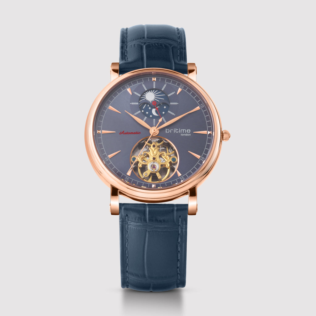 Britime Round Blue Analog watch